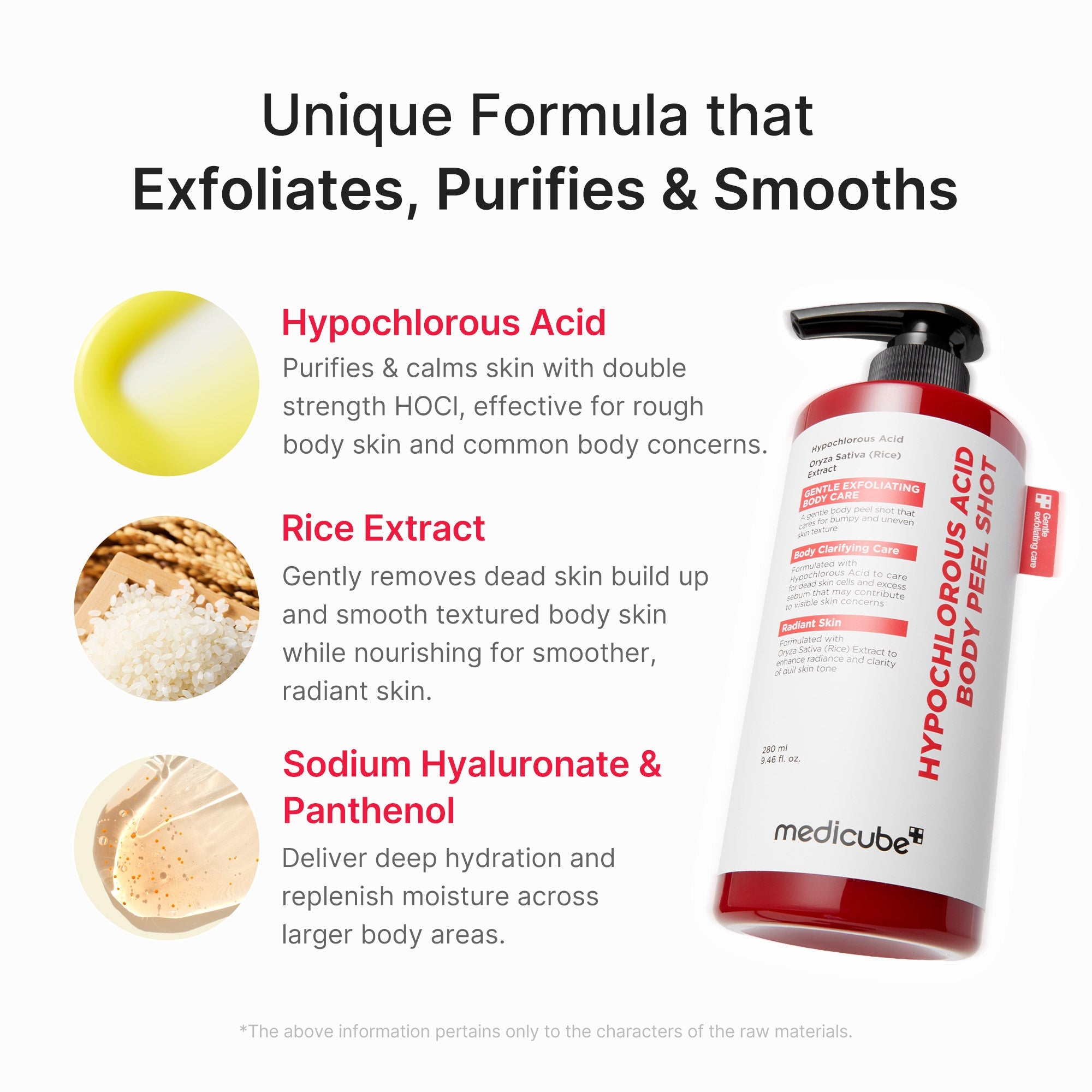 Hypochlorous Acid Rice Body Peel Shot Y3