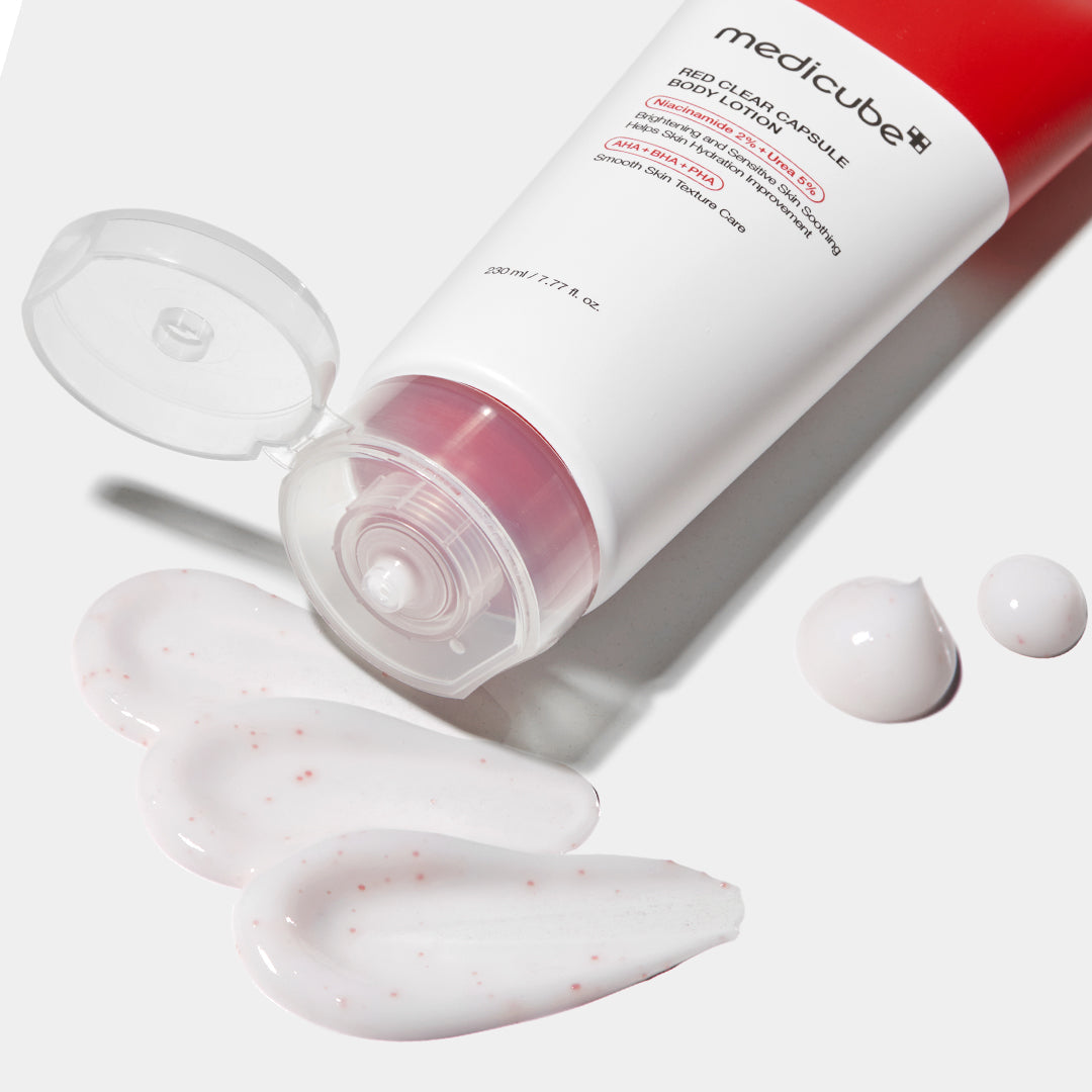 Red Clear Capsule Body Lotion R8