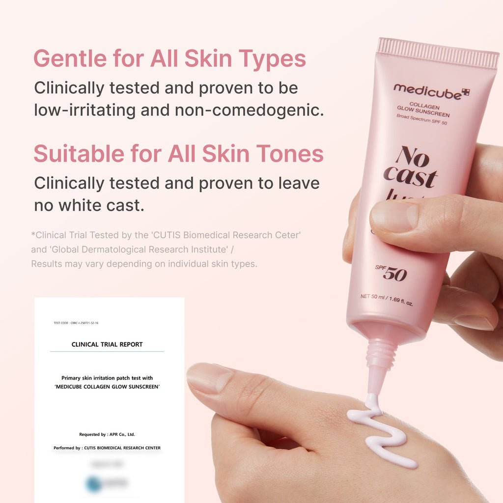 No Cast Just Glow Collagen Sunscreen Q6