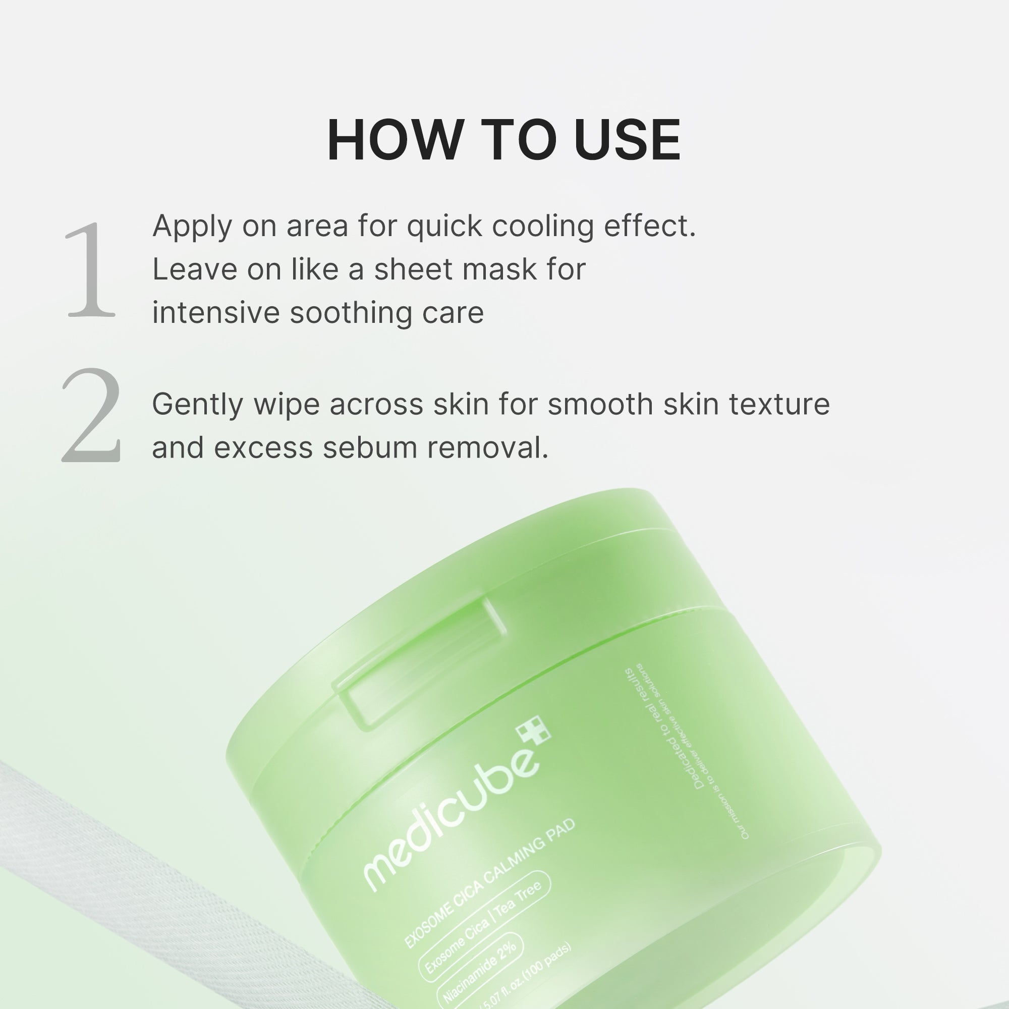 Exosome Cica Calming Toner Pads U5