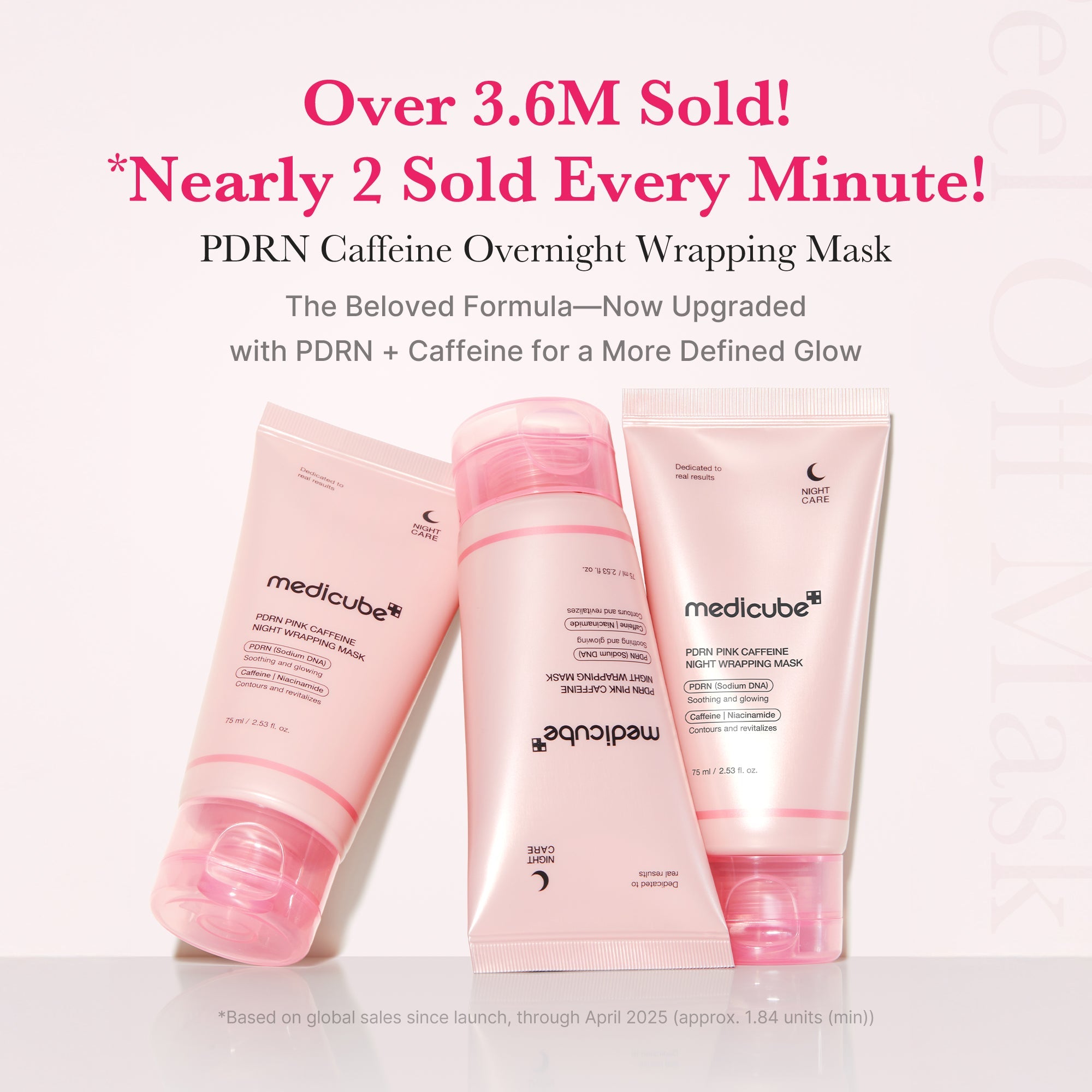 PDRN Pink Caffeine Overnight Wrapping Mask R0