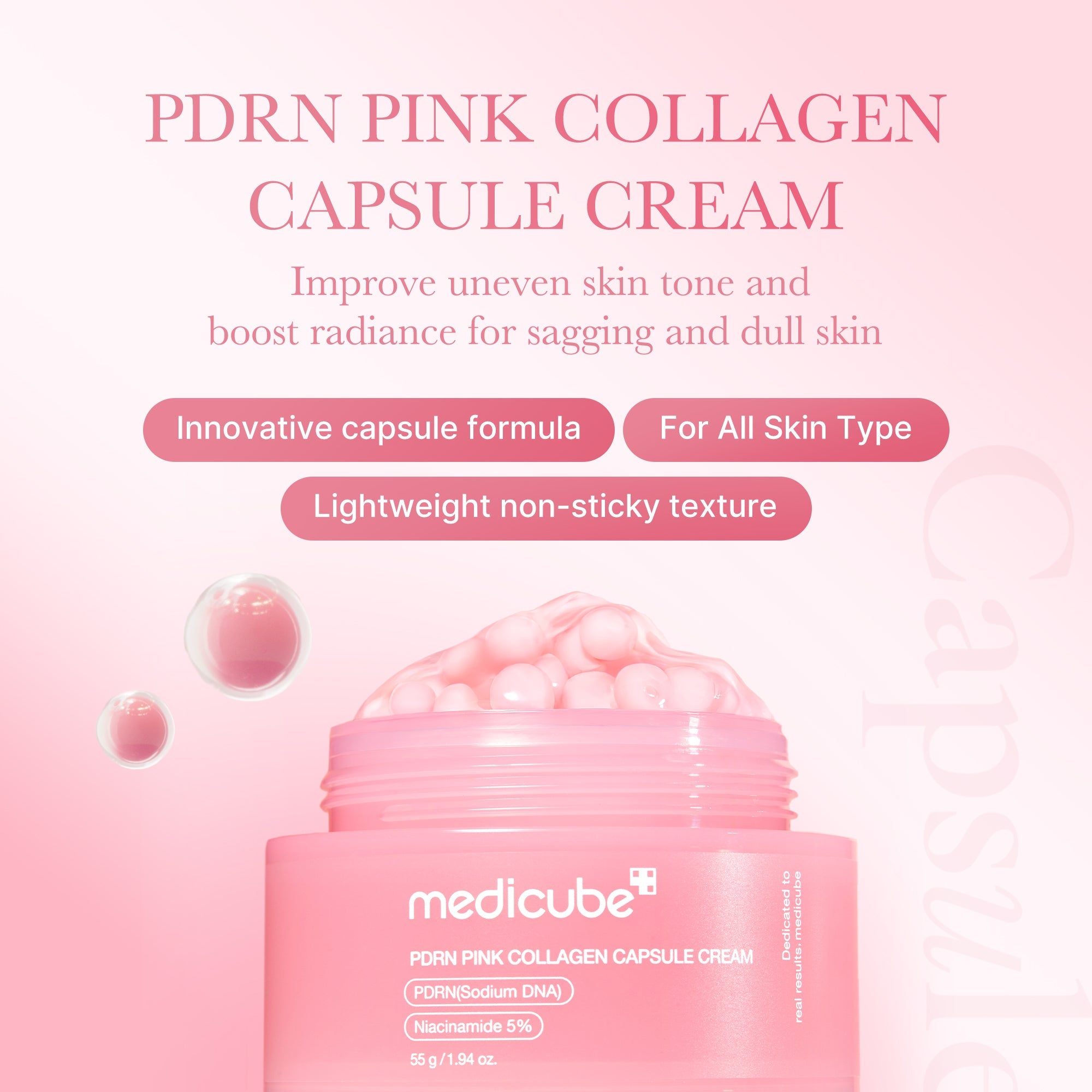 PDRN Pink Collagen Capsule Cream F0