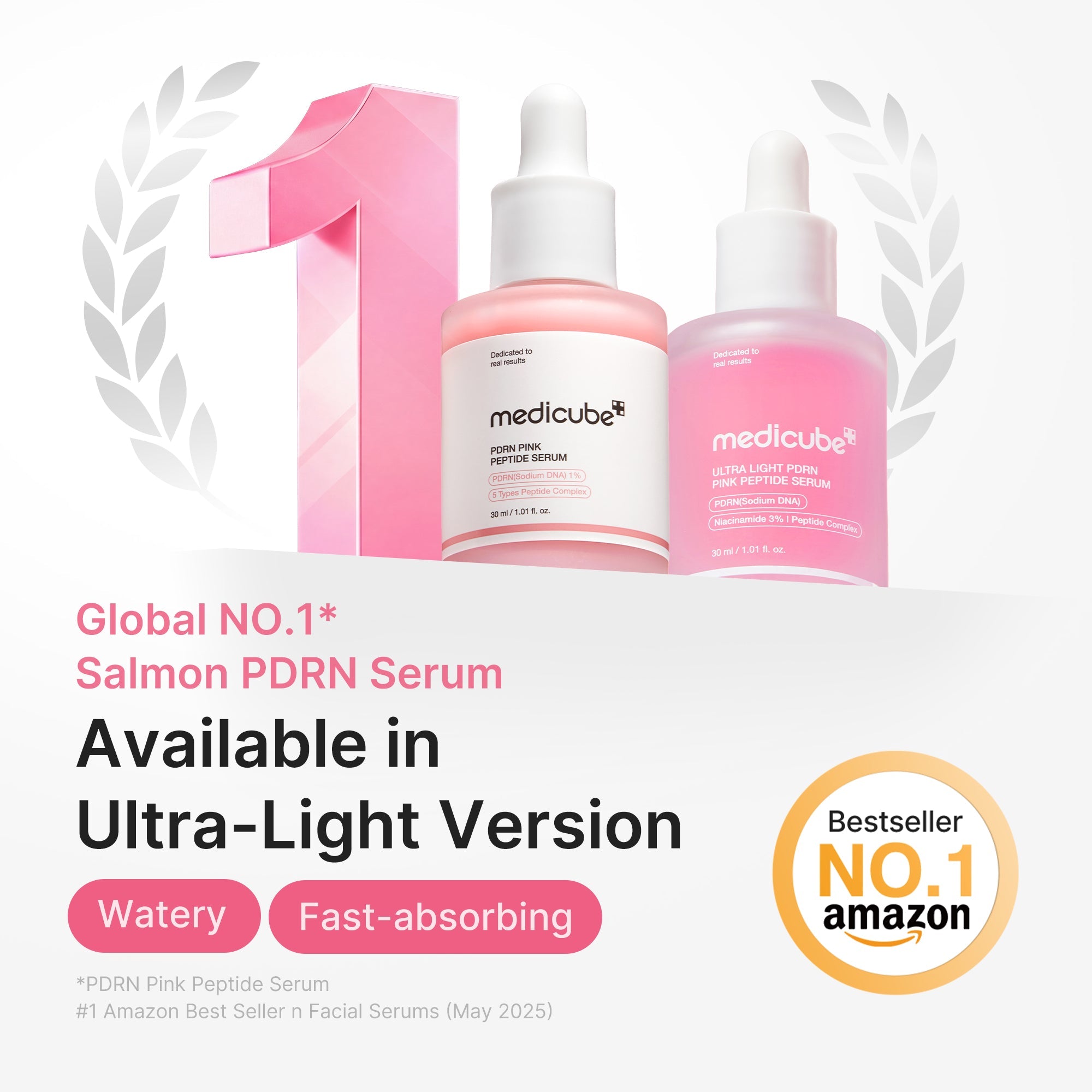 Ultra Light PDRN Pink Peptide Serum H0