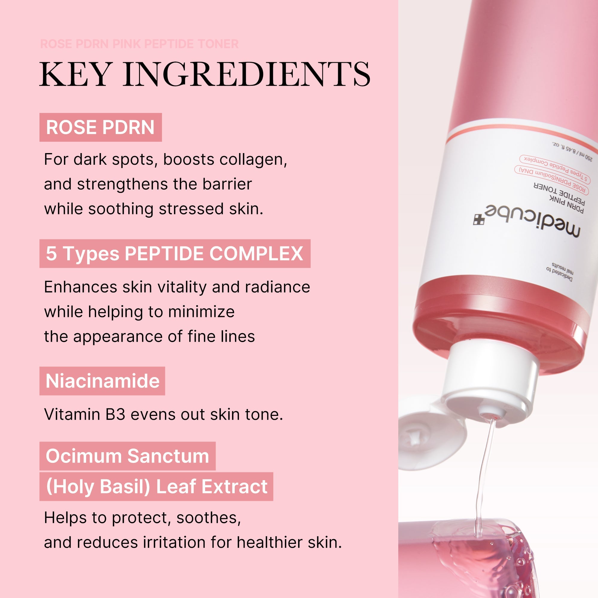 PDRN Pink Peptide Toner D9