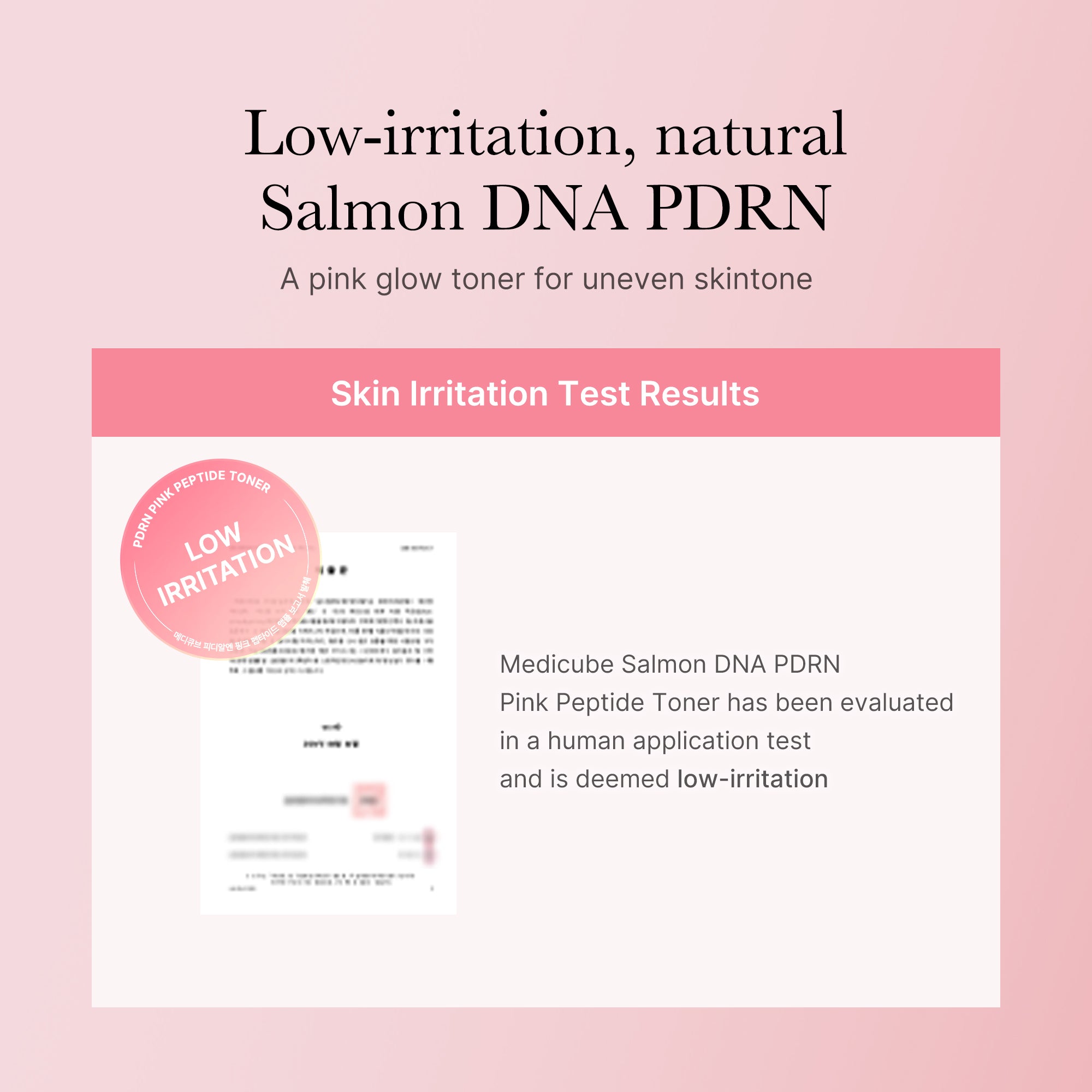 PDRN Pink Peptide Toner D9
