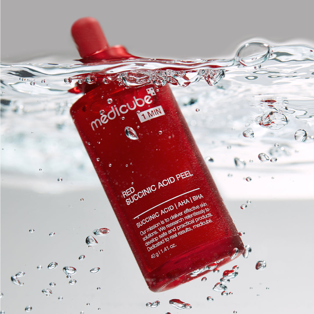 21% Red Succinic Acid Cleansing Booster Serum X7